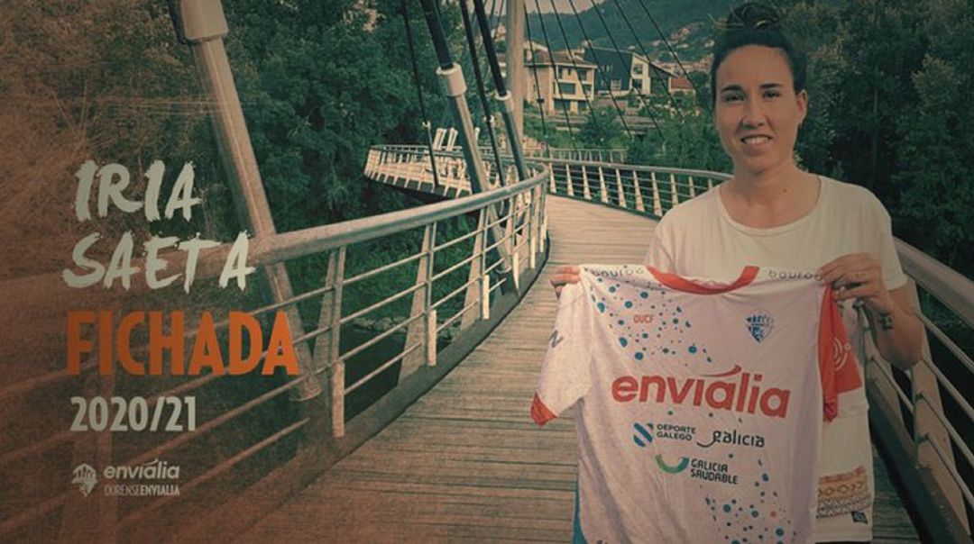 Con mucha ambición e ilusión, Iria Saeta está en casa Con mucha ambición e ilusión, Iria Saeta está en casa
