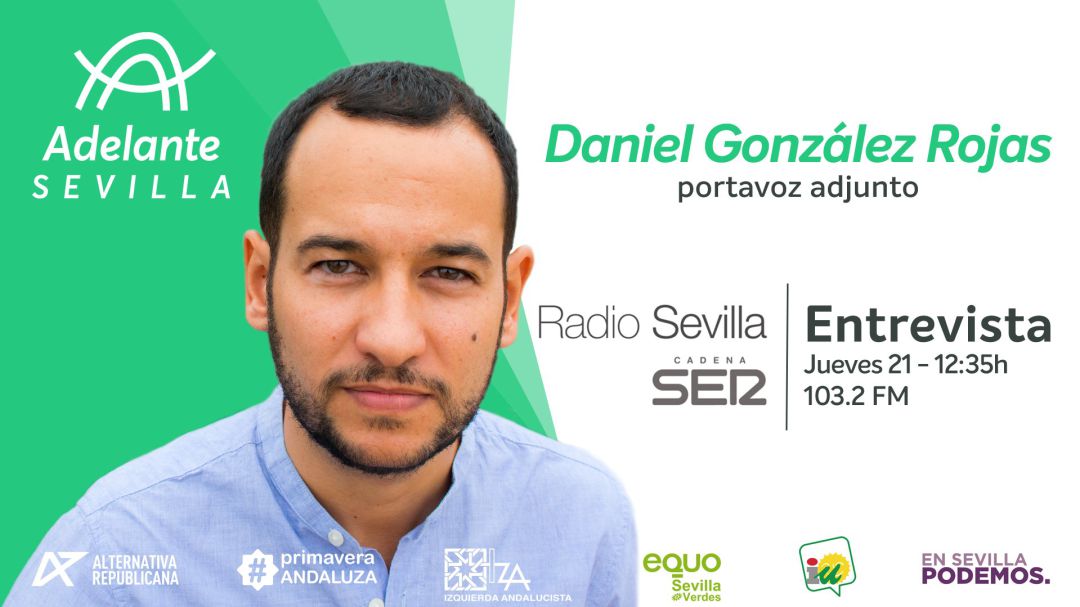 Daniel González Rojas ha pasado este jueves por los micrófonos del programa Hoy por Hoy Sevilla Daniel González Rojas ha pasado este jueves por los micrófonos del programa Hoy por Hoy Sevilla