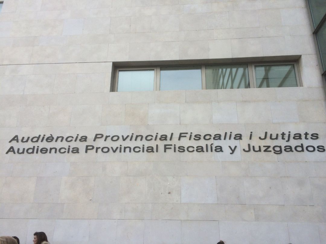 Fachada Ciudad de la Justicia de València Fachada Ciudad de la Justicia de València
