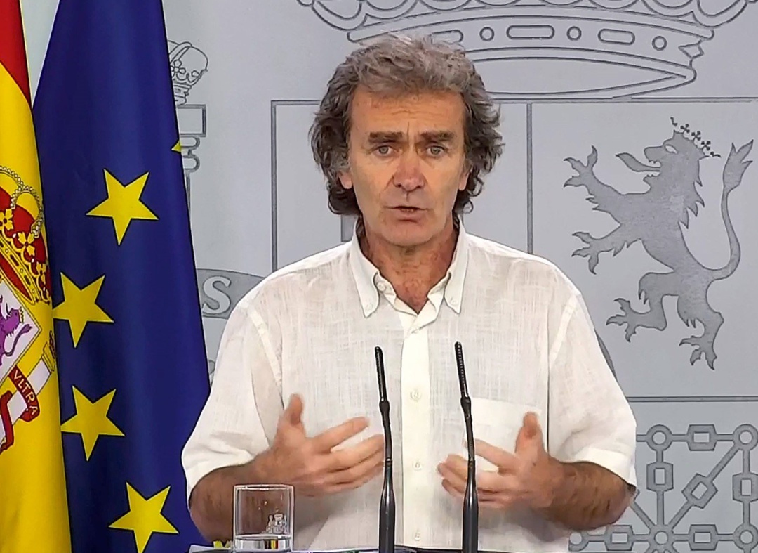 El director del Centro de Alertas y Emergencias Sanitarias del Ministerio de Sanidad, Fernando Simón El director del Centro de Alertas y Emergencias Sanitarias del Ministerio de Sanidad, Fernando Simón