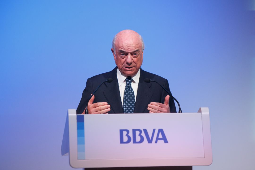El expresidente del BBVA, Francisco González El expresidente del BBVA, Francisco González