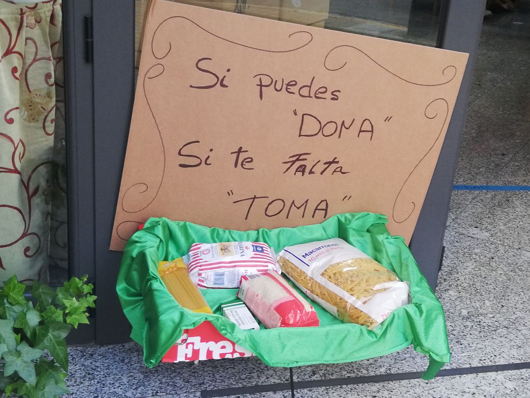 Muchos comercios se han sumado a la colecta Muchos comercios se han sumado a la colecta