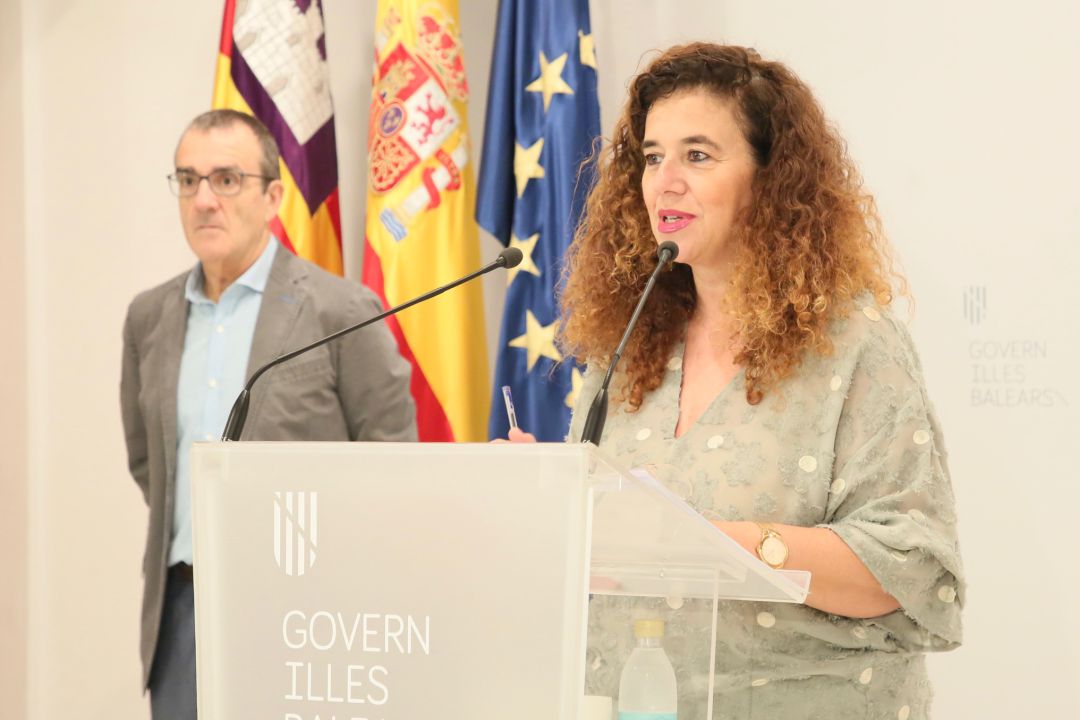 Pilar Costa, portavoz del Govern balear Pilar Costa, portavoz del Govern balear