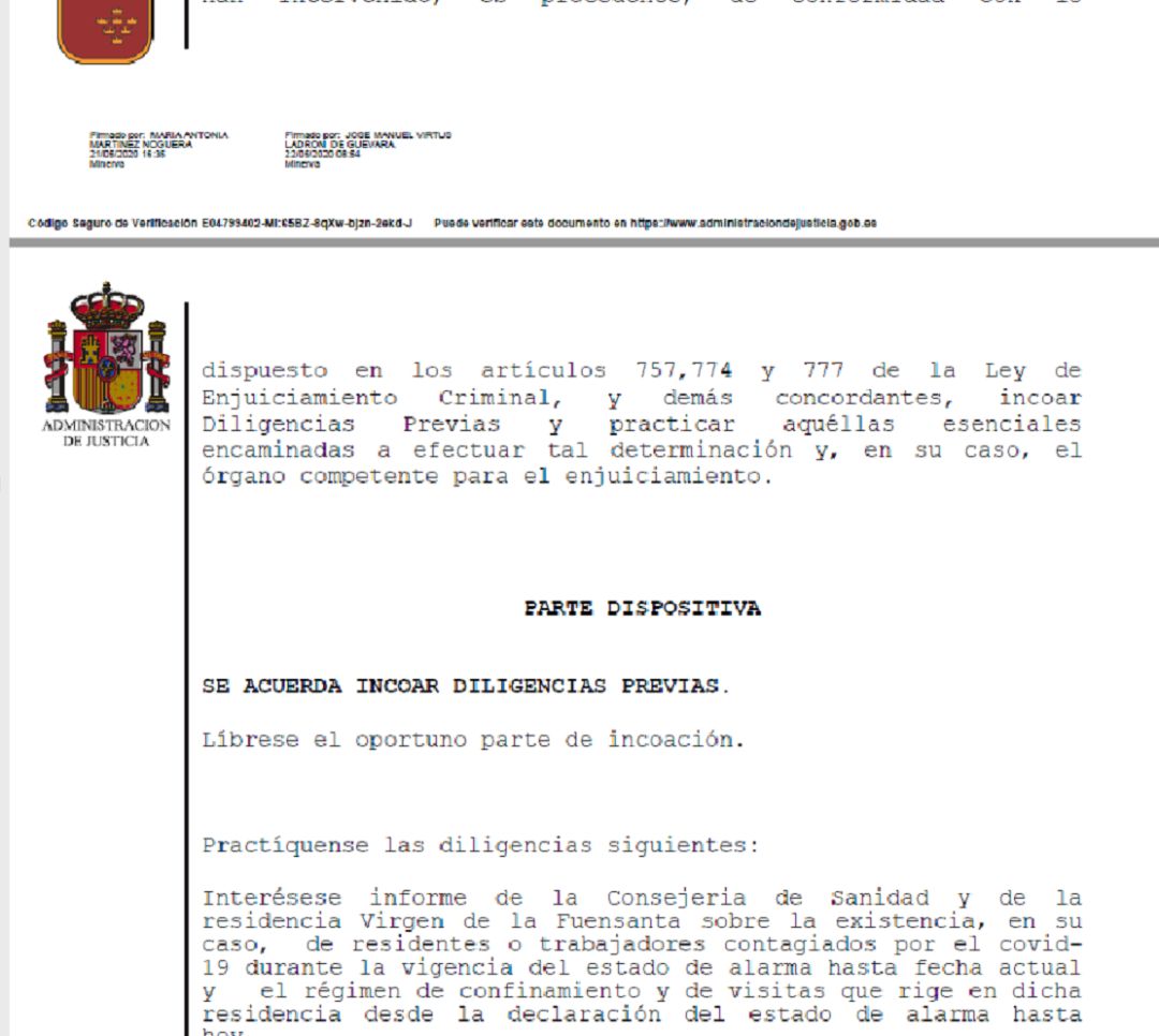 Denuncian a una residencia por presunta detención ilegal Denuncian a una residencia por presunta detención ilegal