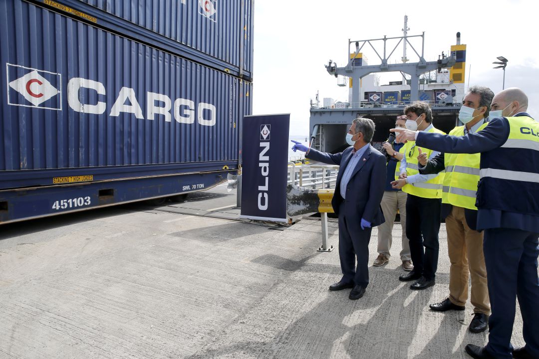 La nueva línea con Cork de CldN recupera la conexión marítima con Irlanda y posibilita operaciones en toda Europa La nueva línea con Cork de CldN recupera la conexión marítima con Irlanda y posibilita operaciones en toda Europa