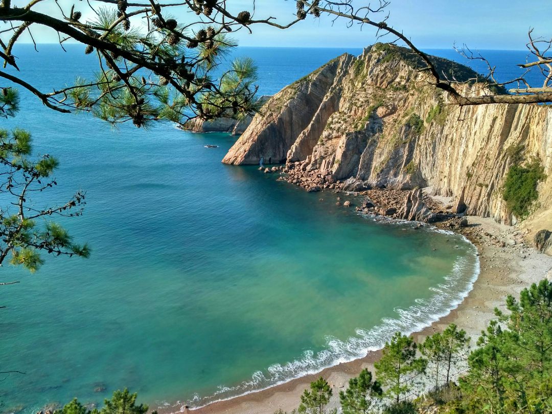 Playa del Silencio, Cudillero. Playa del Silencio, Cudillero.