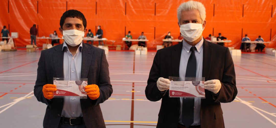 El vicealcalde y el alcalde de Sanse El vicealcalde y el alcalde de Sanse