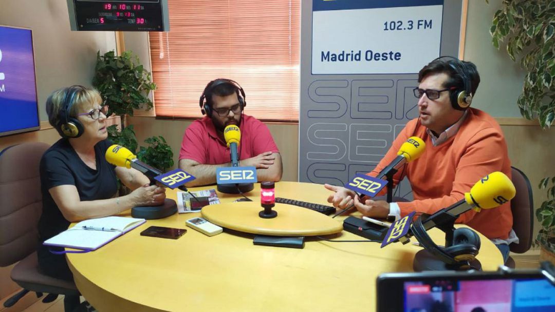 Foto de archivo de los periodistas Elisa Blanco, Rubén Sánchez y Gustavo Muñana Foto de archivo de los periodistas Elisa Blanco, Rubén Sánchez y Gustavo Muñana