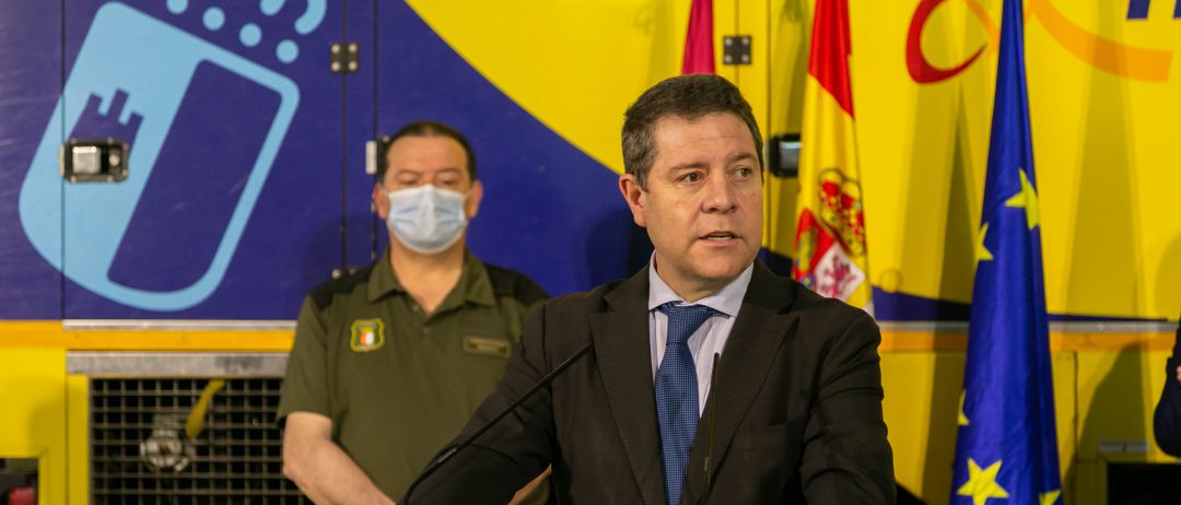 El presidente de Castilla-La Mancha, Emiliano García-Page, visita las instalaciones del Centro Operativo Provincial (COP) de prevención de incendios de la provincia de Cuenca. El presidente de Castilla-La Mancha, Emiliano García-Page, visita las instalaciones del Centro Operativo Provincial (COP) de prevención de incendios de la provincia de Cuenca.