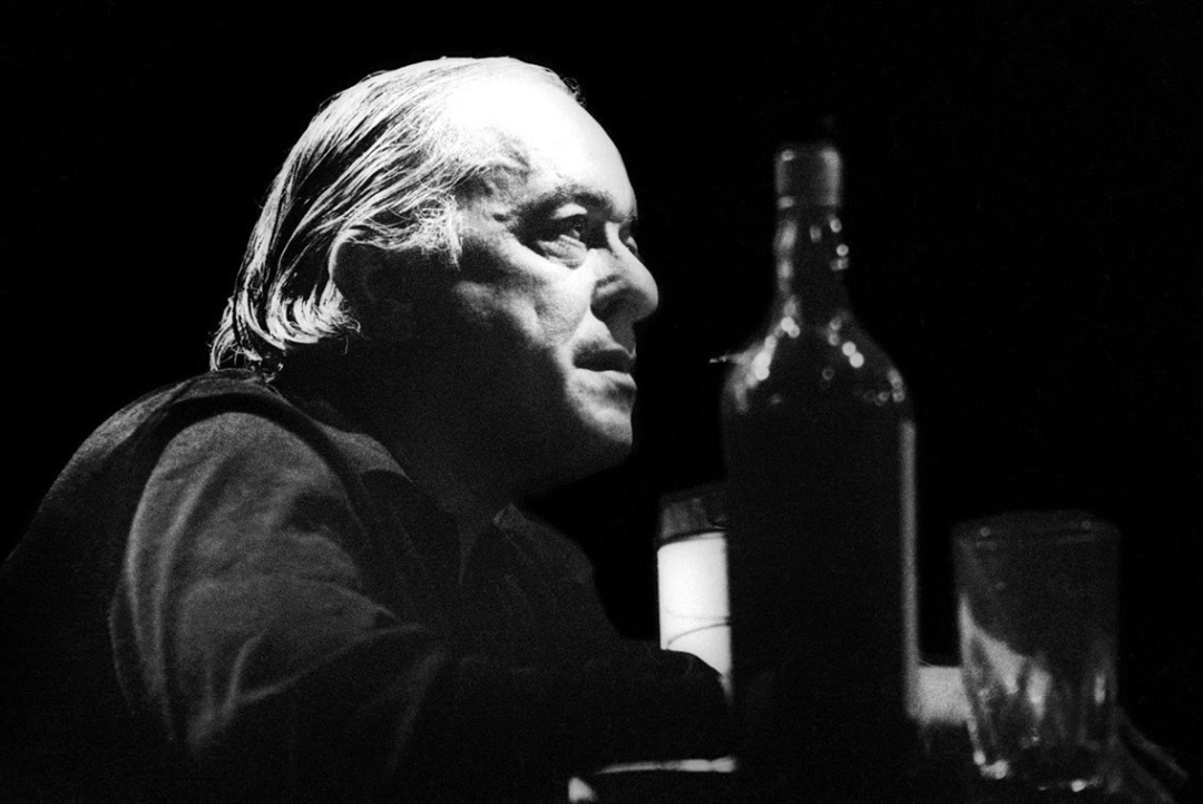Vinicius de Moraes durante una actuación en La Fusa Vinicius de Moraes durante una actuación en La Fusa
