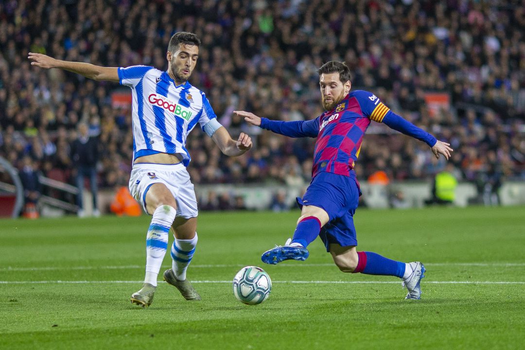 Último partio del FC Barcelona contra la Real Sociedad. Último partio del FC Barcelona contra la Real Sociedad.