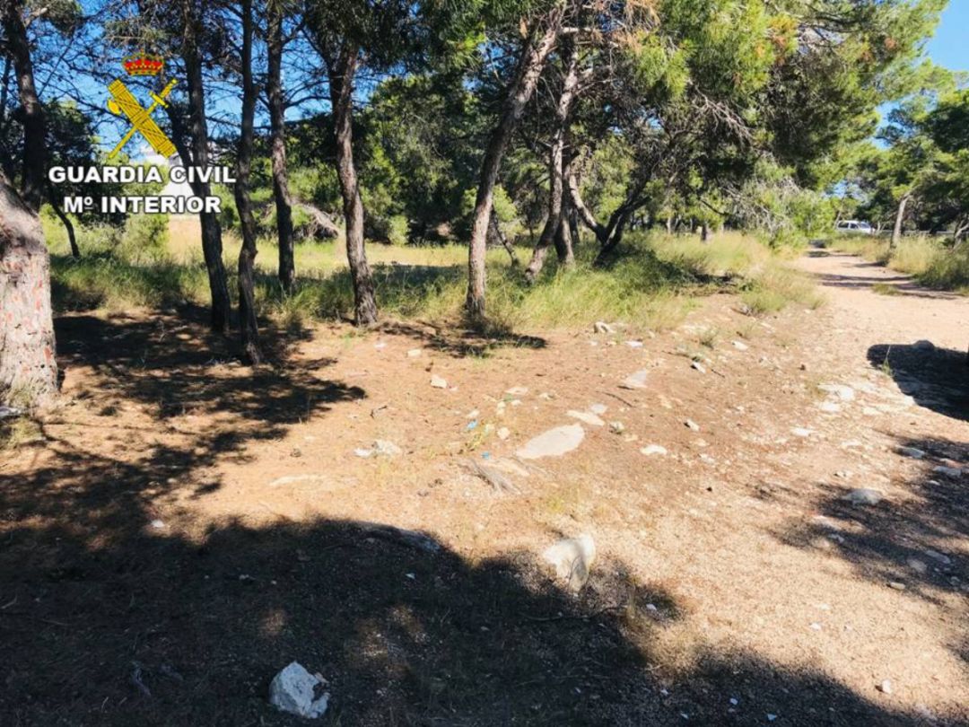 Paraje del supuesto secuestro Paraje del supuesto secuestro