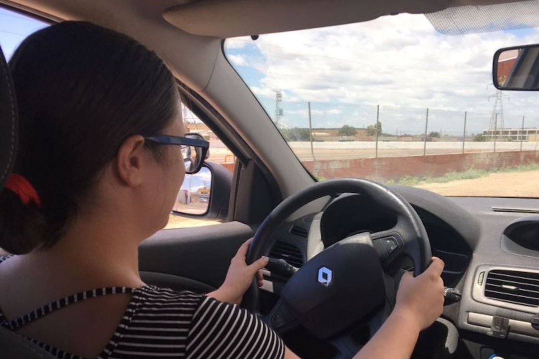 Alumna de una autoescuela de Córdoba Alumna de una autoescuela de Córdoba