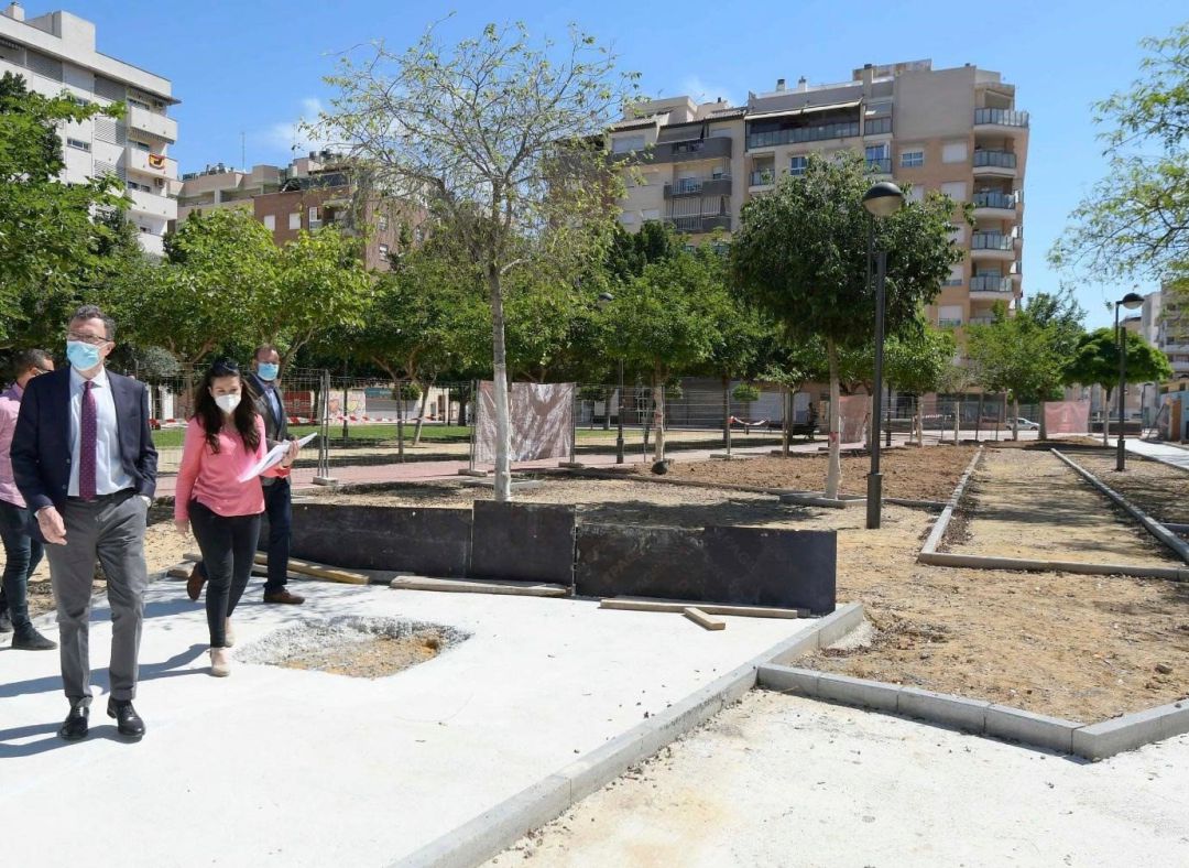 Obras en el Jardín José Antonio Camacho Obras en el Jardín José Antonio Camacho