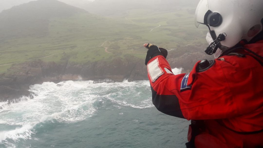 Activado un dispositivo de búsqueda de un pescador caído al mar en Ubiarco Activado un dispositivo de búsqueda de un pescador caído al mar en Ubiarco