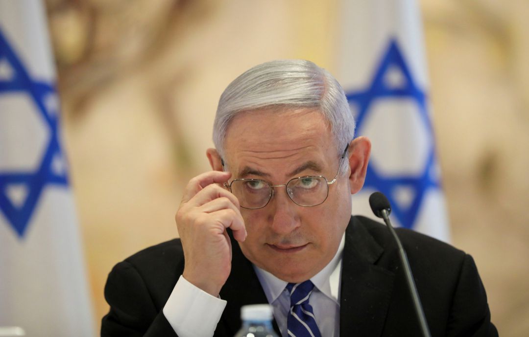 El primer ministro israelí, Benjamin Netanyahu, durante una intervención en el Parlamento de Israel. El primer ministro israelí, Benjamin Netanyahu, durante una intervención en el Parlamento de Israel.