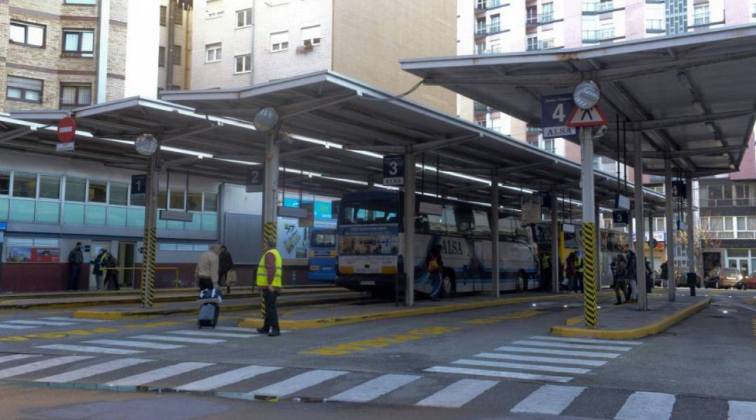 Estación de autobuses de Gijón. Estación de autobuses de Gijón.