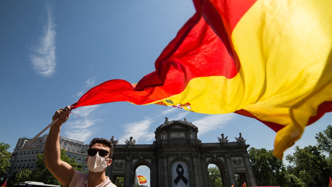 Biografía de una bandera del barrio de Salamanca