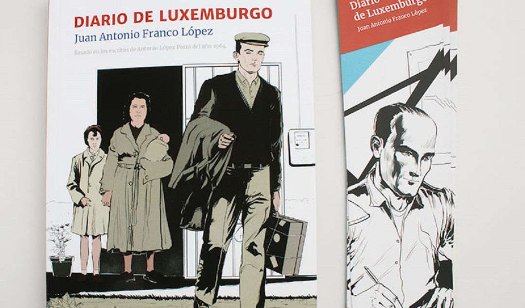 Portada del libro y marcapáginas dedicado a 'Diario de Luxemburgo' Portada del libro y marcapáginas dedicado a 'Diario de Luxemburgo'