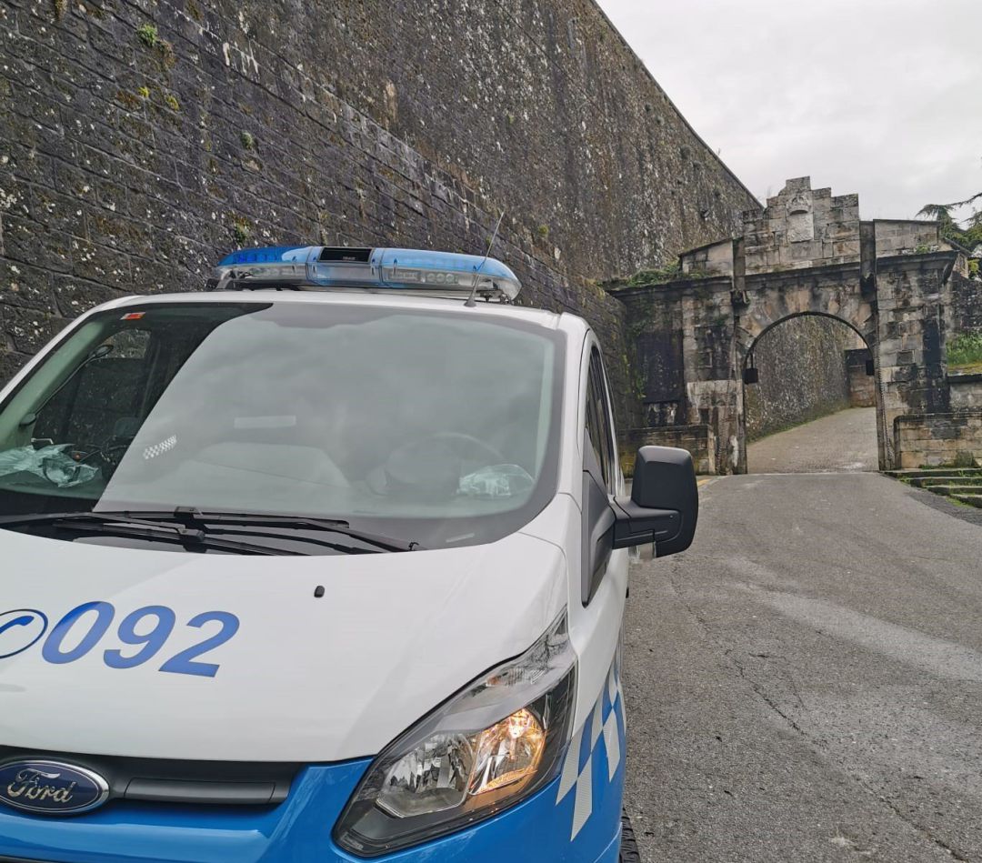 Vehículo de la Policía Municipal.
Vehículo de la Policía Municipal.