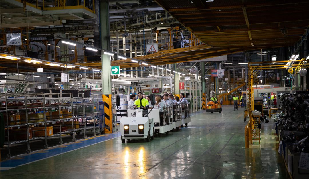 Imatge d'arxiu de la planta de Nissan a Barcelona Imatge d'arxiu de la planta de Nissan a Barcelona