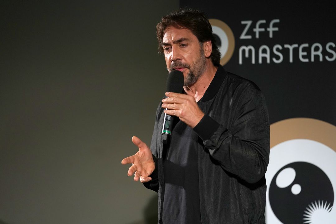 Javier Bardem, durante un acto Javier Bardem, durante un acto