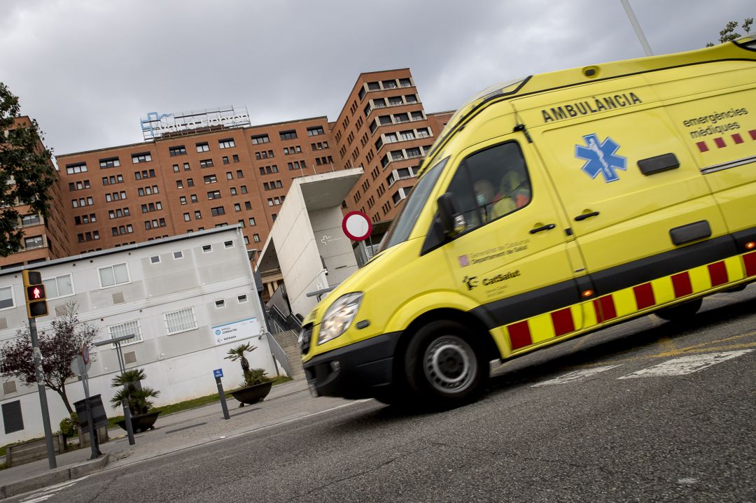 Fachada del Hospital Vall d'Hebron de Barcelona Fachada del Hospital Vall d'Hebron de Barcelona