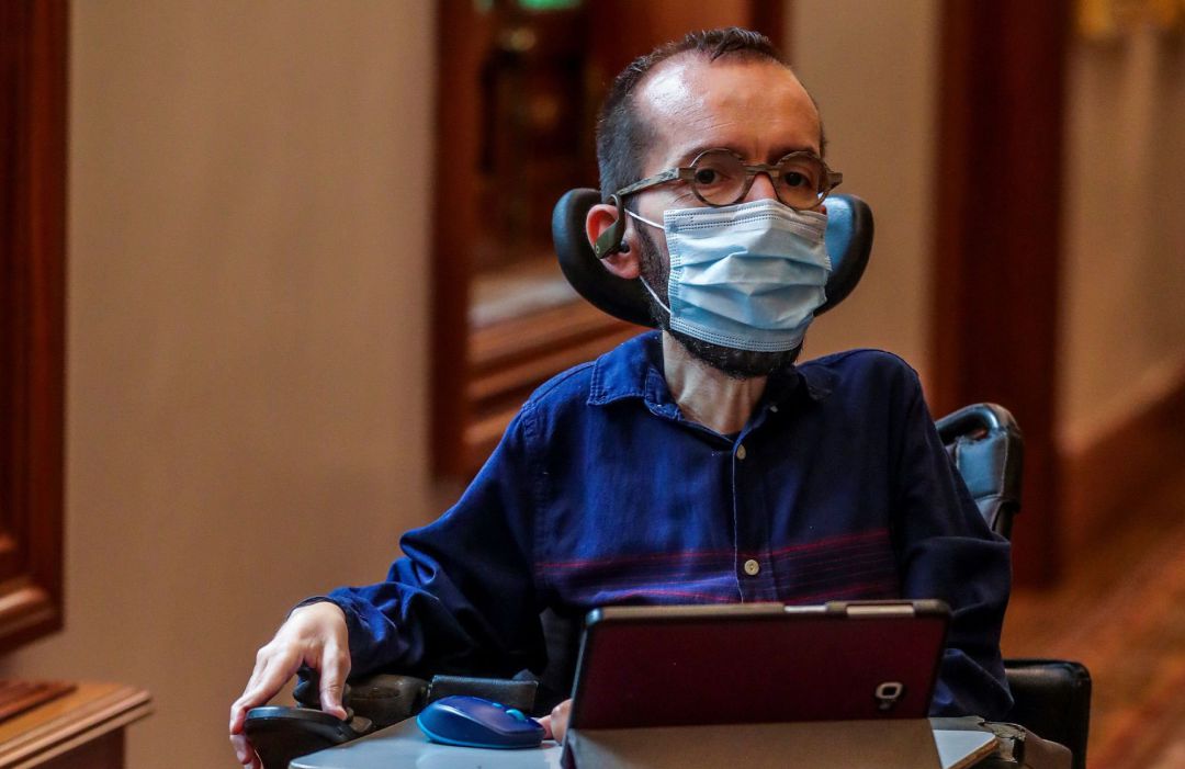 El portavoz de Unidas Podemos en el Congreso, Pablo Echenique. El portavoz de Unidas Podemos en el Congreso, Pablo Echenique.