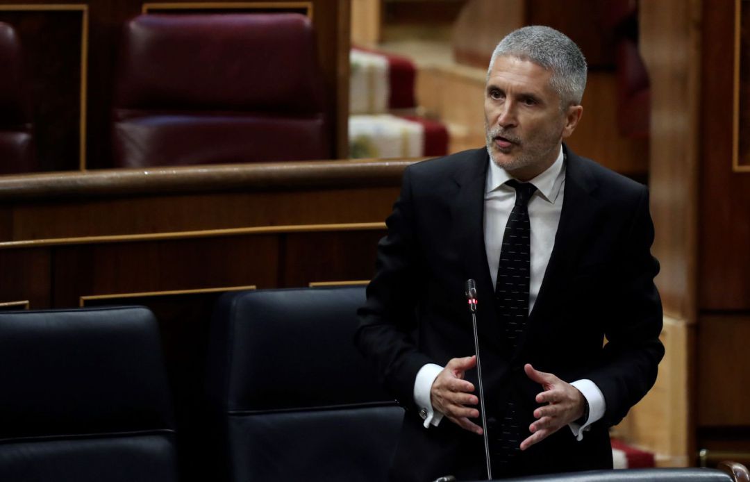 El ministro del Interior, Fernando Grande Marlaska. El ministro del Interior, Fernando Grande Marlaska.