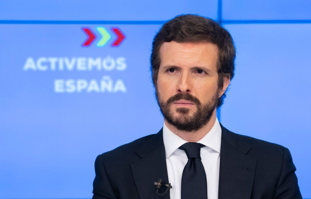 El líder del PP, Pablo Casado, en una imagen de archivo El líder del PP, Pablo Casado, en una imagen de archivo