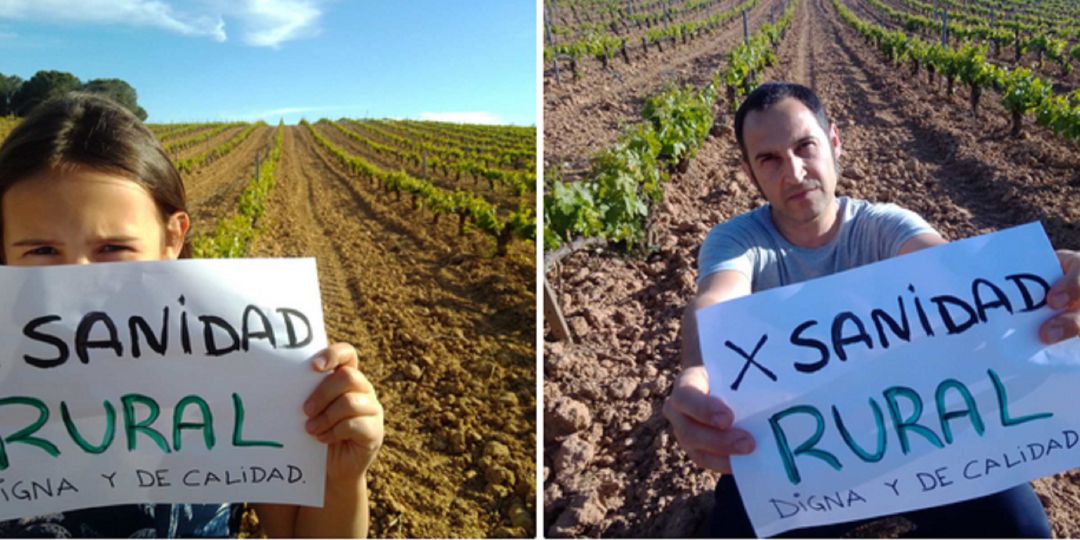Imágenes de la manifestación virtual por una sanidad rural digna y de calidad que se prepara para el 20 de junio Imágenes de la manifestación virtual por una sanidad rural digna y de calidad que se prepara para el 20 de junio