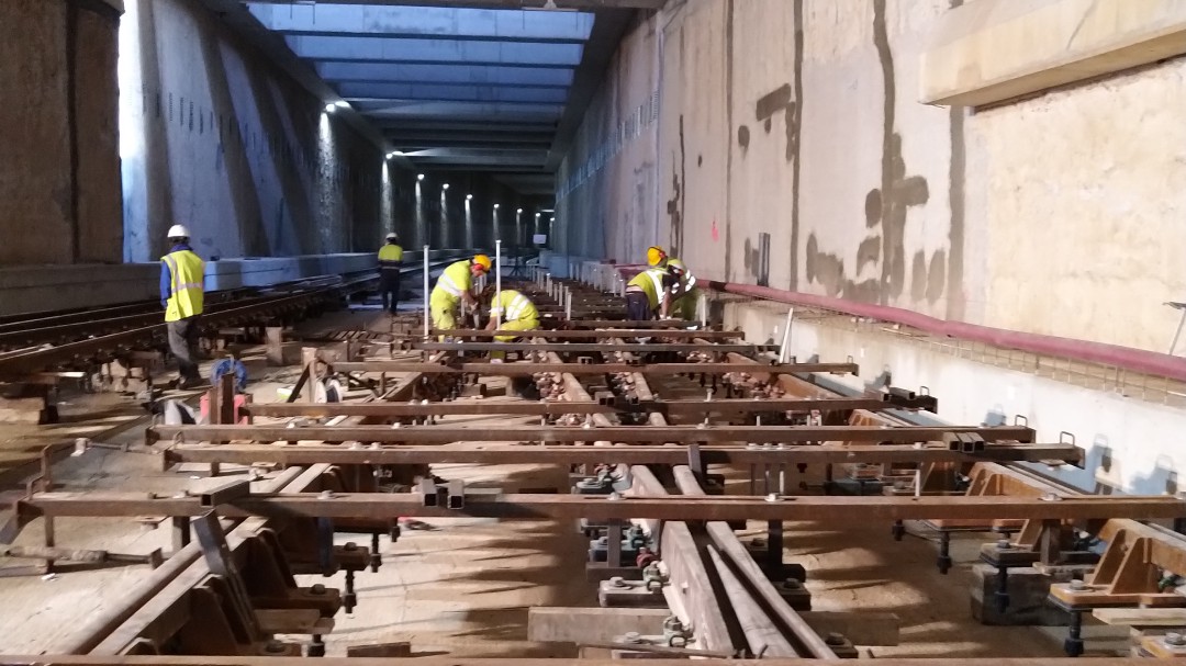 Els trens del Maresme passaran per l'interior de l'estació de la Sagrera al novembre