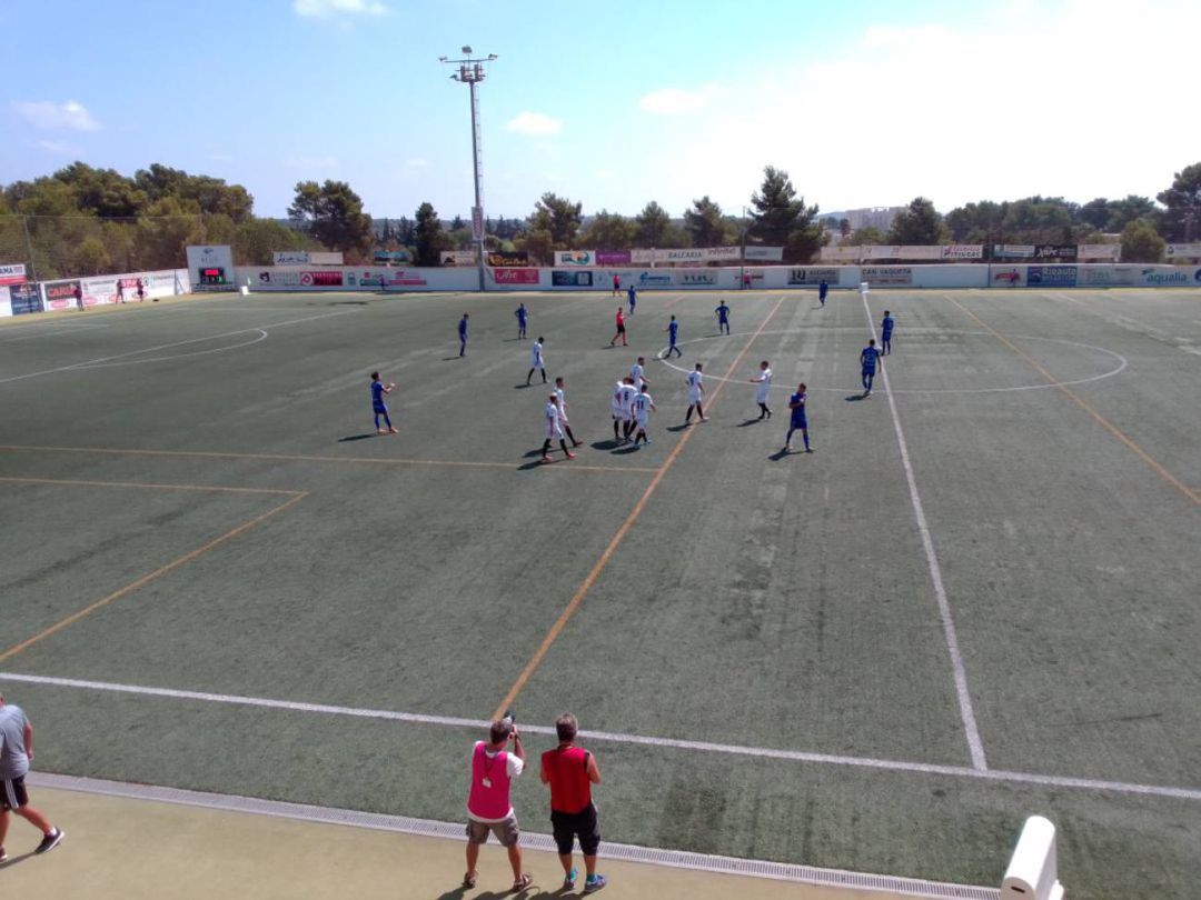 Imagen de archivo de un partido de la Peña esta temporada Imagen de archivo de un partido de la Peña esta temporada