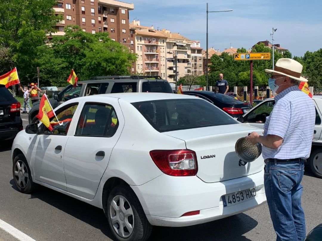 Manifestación convocada por Vox en Jaén. Manifestación convocada por Vox en Jaén.