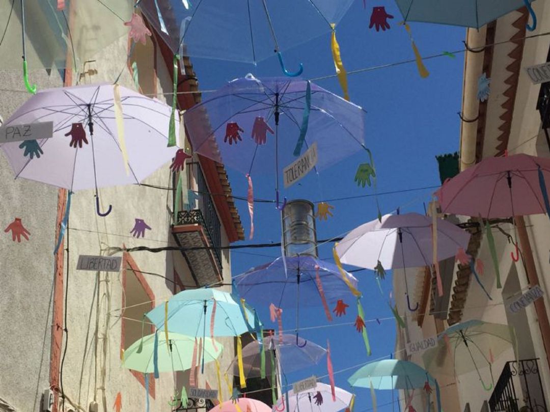 Art al Carrer. Calp. Imagen de archivo. Art al Carrer. Calp. Imagen de archivo.