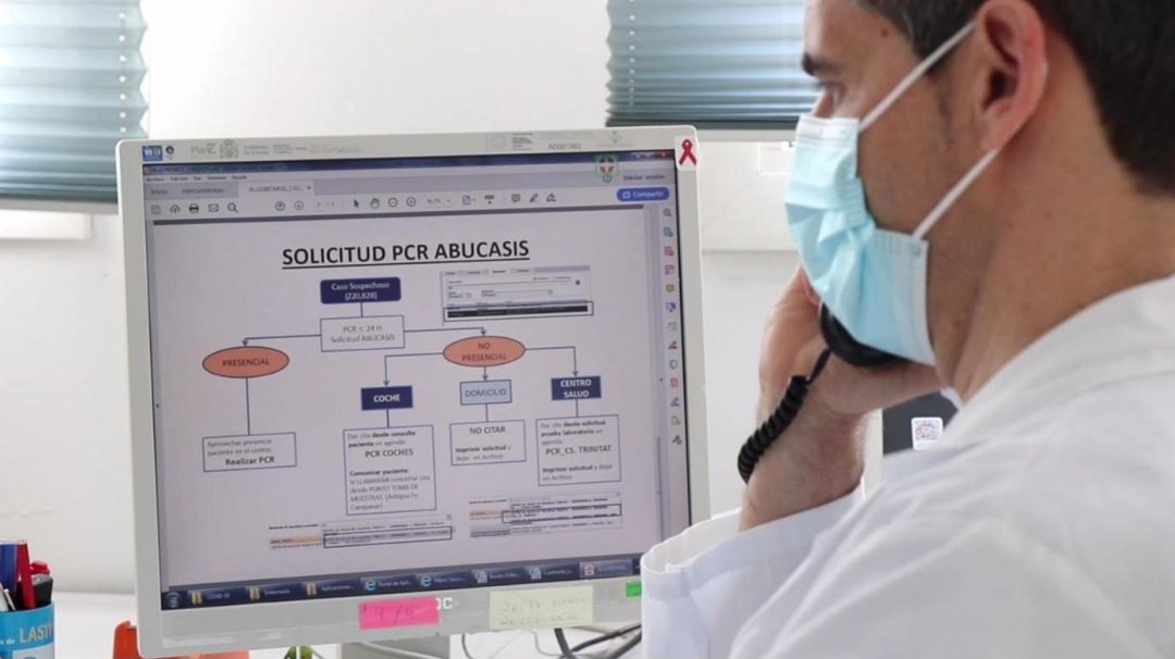 Un "rastreador" de Covid 19 contratado por Sanidad Un "rastreador" de Covid 19 contratado por Sanidad