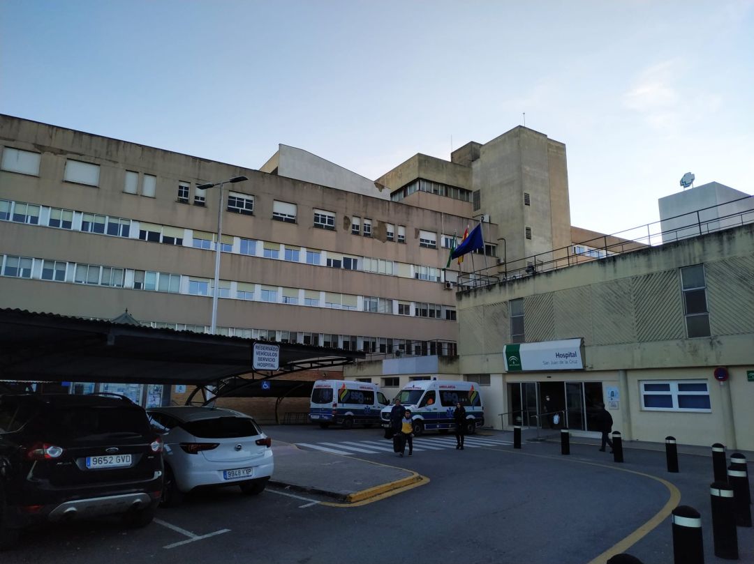 Entrada principal al Hospital San Juan de la Cruz de Úbeda Entrada principal al Hospital San Juan de la Cruz de Úbeda
