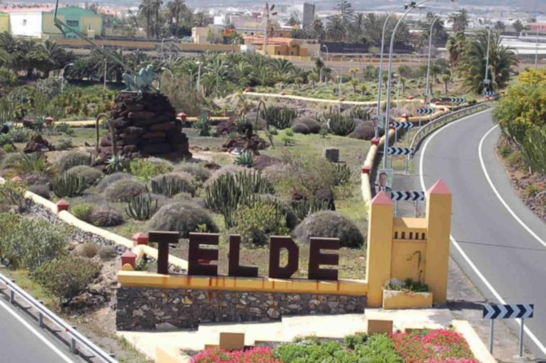 Una de las entradas al municipio de Telde (Gran Canaria) Una de las entradas al municipio de Telde (Gran Canaria)
