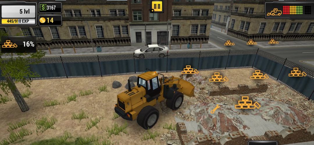Destruyendo ruinas con nuestra excavadora Destruyendo ruinas con nuestra excavadora