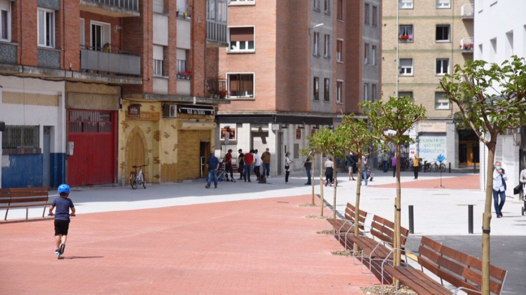 Judimendi estrena plaza en Médico Tornay