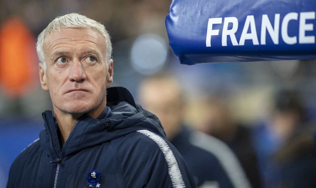El seleccionador francés Didier Deschamps. El seleccionador francés Didier Deschamps.