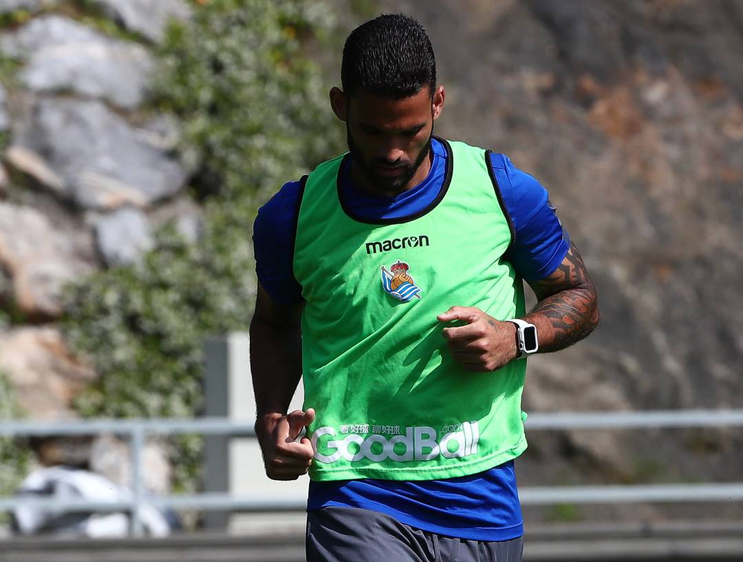 Willian José se ejercita en Zubieta Willian José se ejercita en Zubieta