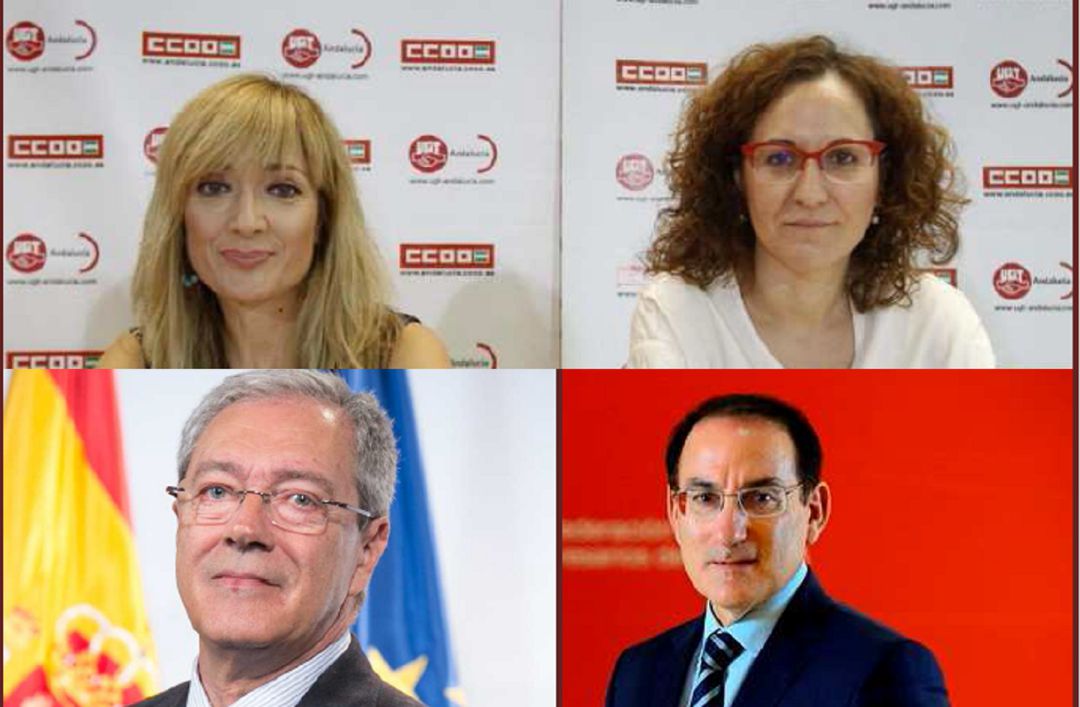 Invitados al Especila La Ventana Andalucía: Carmen Castilla, Nuria López,Rogelio Velasco y Javier González de Lara Invitados al Especila La Ventana Andalucía: Carmen Castilla, Nuria López,Rogelio Velasco y Javier González de Lara