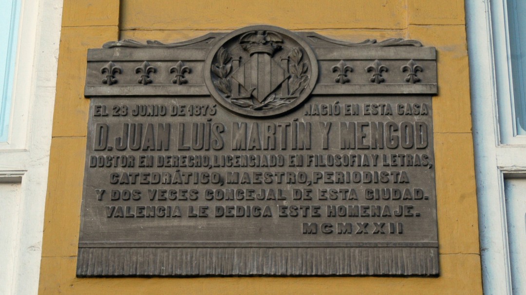 Juan Luis Martín Mengod, víctima de la gripe de 1918