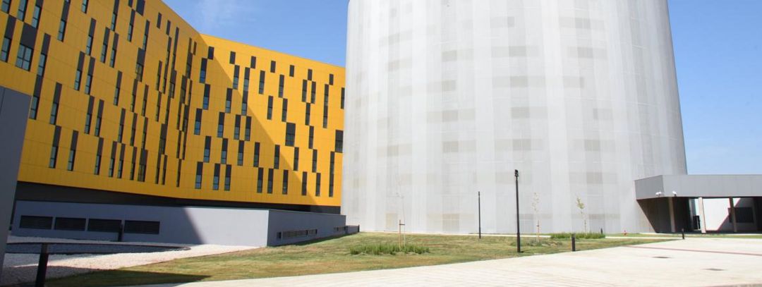 Obra terminada del hospital universitario de Toledo Obra terminada del hospital universitario de Toledo