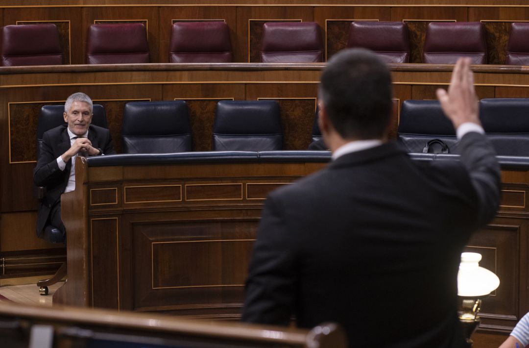 El ministro del Interior, Fernando Grande Marlaska. El ministro del Interior, Fernando Grande Marlaska.