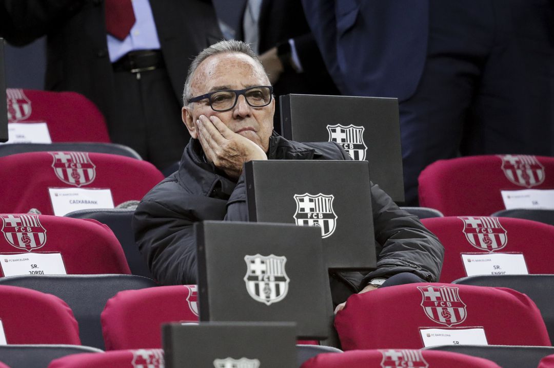 El expresidente del FC Barcelona Joan Gaspart. El expresidente del FC Barcelona Joan Gaspart.