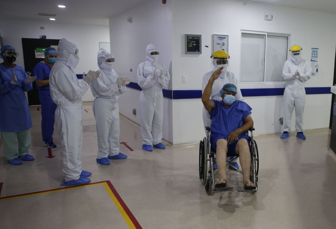 Un alta hospitalaria deja el contador de enfermos de covid en una paciente en la UCI Un alta hospitalaria deja el contador de enfermos de covid en una paciente en la UCI