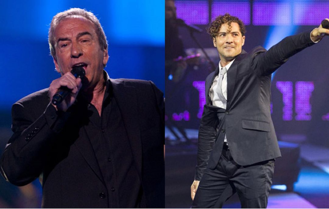 Jose Luis Perales y David Bisbal Jose Luis Perales y David Bisbal