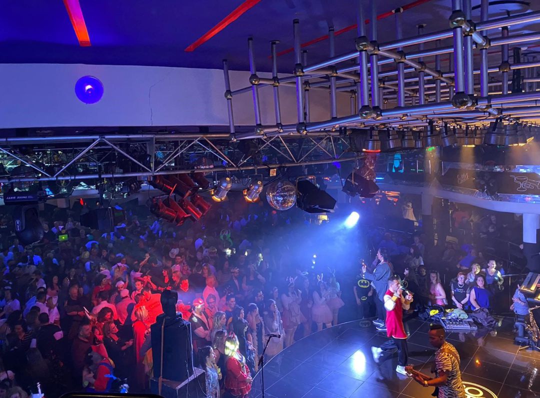 Una discoteca en una imagen de archivo Una discoteca en una imagen de archivo